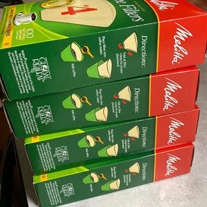 New Melhitta coffee filters.